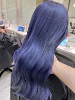 プログレス フレスポ富沢店(PROGRESS)&nbsp;ブルーラベンダー/ダブルカラー/10代20代