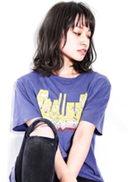 メリケンビューティーパーラー コウベ(MERICAN BEAUTY PARLOR KOBE) ルーズパーマ×鎖骨ボブ