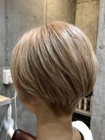ロダット 横浜(LODAT by little)&nbsp;モカブロンド×ショートボブ【LODAT横浜】