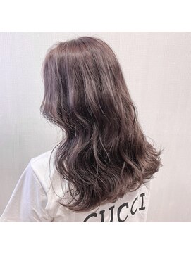 リジョイスヘア エン(REJOICE hair EN) ピンクラベージュ　＊　【REJOICEhairEN 根本亜弥】