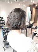 ノンブローでおさまる大人 ボブ 『Tree hairsalon 』本厚木