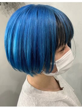 シャムオーツー 国分寺(CHAM:O2) フェイスフレイミング【オーシャンブルーカラー】