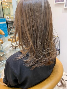 シー バイ ロンド 新宿(Sea by Lond) 【藤原三知代】春レイヤーラベンダーグレージュ