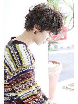 グロウミドル(GROW middle) 大人可愛いマッシュパーマスタイル