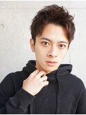 ツーブロックアップバングベリーショート