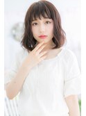 フェザーバング小顔なみなみウェーブぶつ切りボブb1