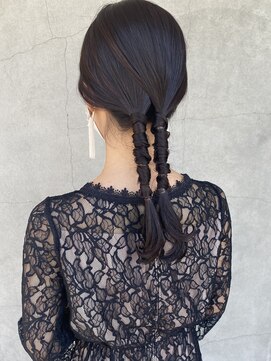 ルブランヘアギャラリー(Le blanc hair gallery) ツインアレンジ