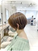 縮毛矯正をしても自然なショートボブ【Ash大泉学園 横山】