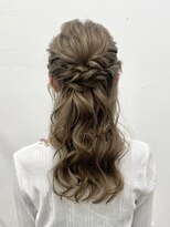 ヘアセットサロン クリアリティ(clarity) 選べる10スタイル　サイドまとめハーフアップ