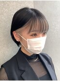 インナーカラーホワイトベージュカラー