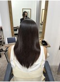 20代30代40代ストレートアッシュベージュ髪質改善大人ボブ