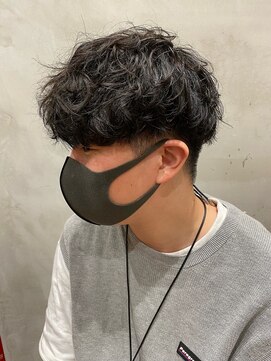 ヘアーズ ゼノン ルクアイーレ店(HAIR'S ZENON) ツーブロック × ナチュラルパーマ