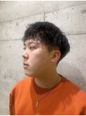 ショート 波巻き ツイストスパイラルパーマ