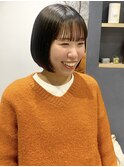花田/ボブ/ミニボブ/似合わせカット/イメチェン/フルバング