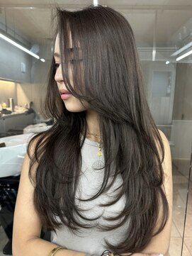 ヨロ 上野(YOLO) ハイライトカラーミルクティーベージュケアブリーチダブルカラー