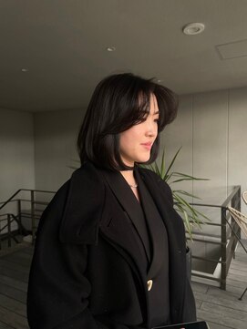 リバレッジ 広尾(Leverage) 海外ボブフェイスレイヤー:：Maho Toda