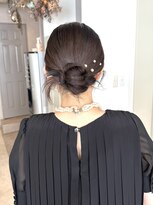 シェノン(Chainon.)&nbsp;ヘアアレンジ　カチモリヘア　結婚式ヘア　博多