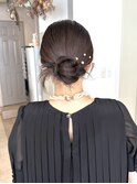 ヘアアレンジ カチモリヘア 結婚式ヘア 博多