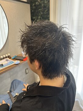 ヘアーザラブズラフズ オーガニカ 北九州(HAIR THE LOVES LAUGHS ORGANICA) スパイキーショート