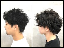 ●スタイリングをもっと楽にする為に今話題のメンズパーマを提供します