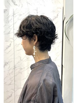 クリアーオブヘアー 一社店(clear OF HAIR) カジュアルショートパーマ