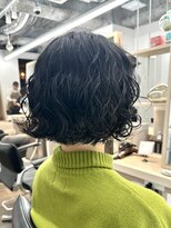 サロンドジョー(salon de joe)&nbsp;ボブパーマプードルパーマレイヤーパーマスパイラル奥東巧真
