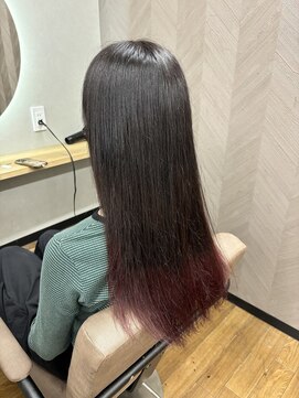テーラヘアー 稲毛店(TELA HAIR) グラデーション×ピンク