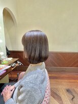 エルサフィロ ヨドヤバシ(el zafiro yodoyabashi)&nbsp;【el zafiro yodoyabashi】大人女性丸みボブスタイル