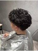 メンズナチュラルパーマスタイル《蒲田AIR桑沢》20代30代40代