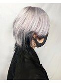 white×black ends color