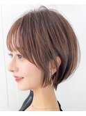 綺麗な透明感のカラー外国人風