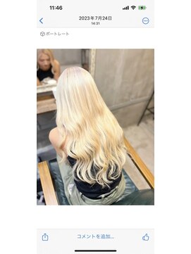 ルフレ 新宿本店1st(Reflet) ○プルエクステダブルカラー