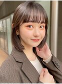 イメチェン美髪小顔似合わせカットサイドバング切りっぱなしボブ