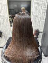 アローズ 久留米店(arose)&nbsp;大人可愛い透明感立体感グレージュ×エアストレート