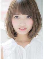 ユーフォリア 銀座本店(Euphoria) 山村/小顔ゆるふわパーマ/ふんわりボブパーマ前下がりボブ銀座