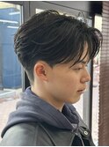 x/Men’s/フェザーパーマ/サーフカール/ニュアンスデザイン