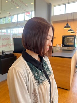 サラ ビューティ サイト 春日(SARA Beauty sight) ボブ/ボブカット/カット/ブラウン