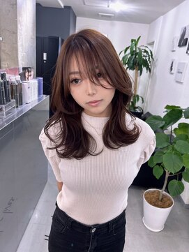 キング 高槻(K!ng) 縮毛矯正髪質改善ハイライトレイヤーカット枚方美容室エクステ