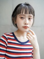 ギークス(GEEKS)&nbsp;【GEEKS渋谷】オン眉/レイヤーボブ/アンブレラカラー/初ブリーチ