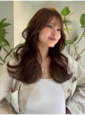 ハイライトバレイヤージュダブルカラーケアブリーチ20代30代