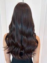 アイティー バイ アルバム 浦和店(IT by ALBUM)&nbsp;グレージュロング暗めカラー韓国ヘア顔周りレイヤー_ba566251