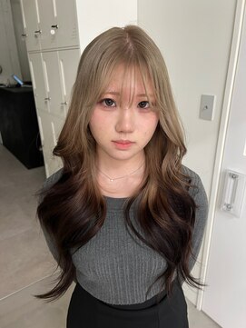 アドネ プライム(adne prime) ルーツカラー/ヨシンモリ/ハイレイヤーカット/グラデーション