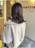 〈浅草 半個室〉レイヤーミディ/ラベンダーベージュ