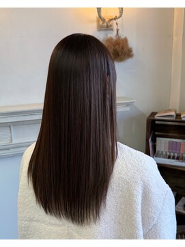 セットアップ 倉敷中庄店(SET-UP) ナチュラルブラウン×髪質改善トリートメント(似合わせカット)
