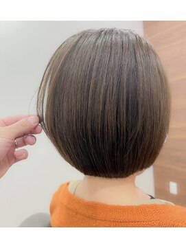 ランプ 泉中央(Lamp) 似合わせカット+髪質改善カラー