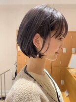 ビュートヨナカ(VIEW TOYONAKA)&nbsp;【30代/40代/50代】ショートボブ/ラベンダーカラー/小顔