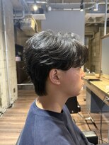 メンズココ メンズパーマ 韓国ヘア 日本橋店(MENS COCO)&nbsp;ニュアンスセンターパート