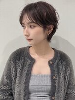 ヘアーメイクパウダー 天王寺寺田町店(Hair make powder)&nbsp;大人可愛い20代30代40代小顔ひし形ショート丸みくびれ