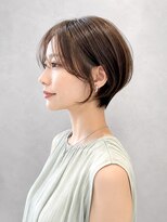 ウィールール 栄町店(WE RULE)&nbsp;札幌｜大人丸みショートボブ×シースルーバング