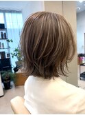 くびれボブ/髪質改善/艶カラー/30代/40代/小顔/武蔵小杉